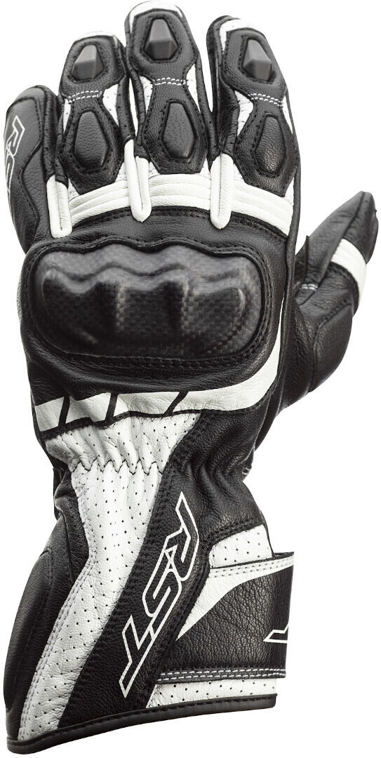 RST Axis Gants de moto Noir Blanc taille : 2XL RST Axis Gants de moto Noir Blanc taille : 2XL