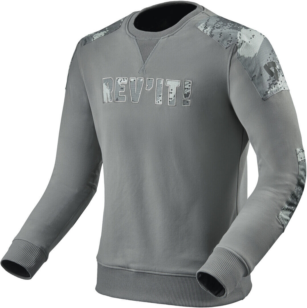 Revit Whitby Sweat-shirt moto Gris taille : S Revit Whitby Sweat-shirt moto Gris taille : S