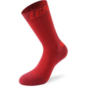 Lenz 7.0 Mid Merino Compression Socks Chaussettes Rouge taille : 42 43 44 - Publicité