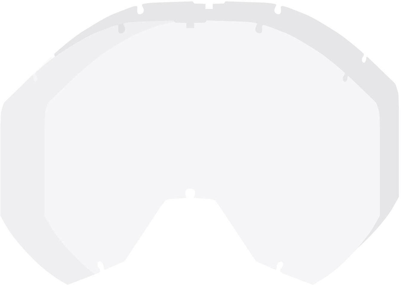 Klim Radius Pro Dbl Lentille de remplacement taille : unique taille Klim Radius Pro Dbl Lentille de remplacement taille : unique taille