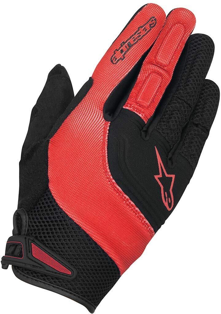 Alpinestars Velocity Gants de vélo Noir Rouge taille : S Alpinestars Velocity Gants de vélo Noir Rouge taille : S