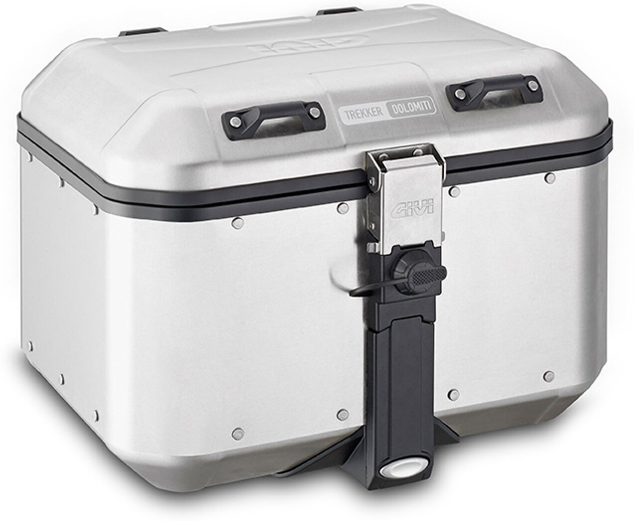 Givi Trekker Dolomiti Boîtier en aluminium de 46 litres Gris Argent taille : unique taille Givi Trekker Dolomiti Boîtier en aluminium de 46 litres Gris Argent taille : unique taille