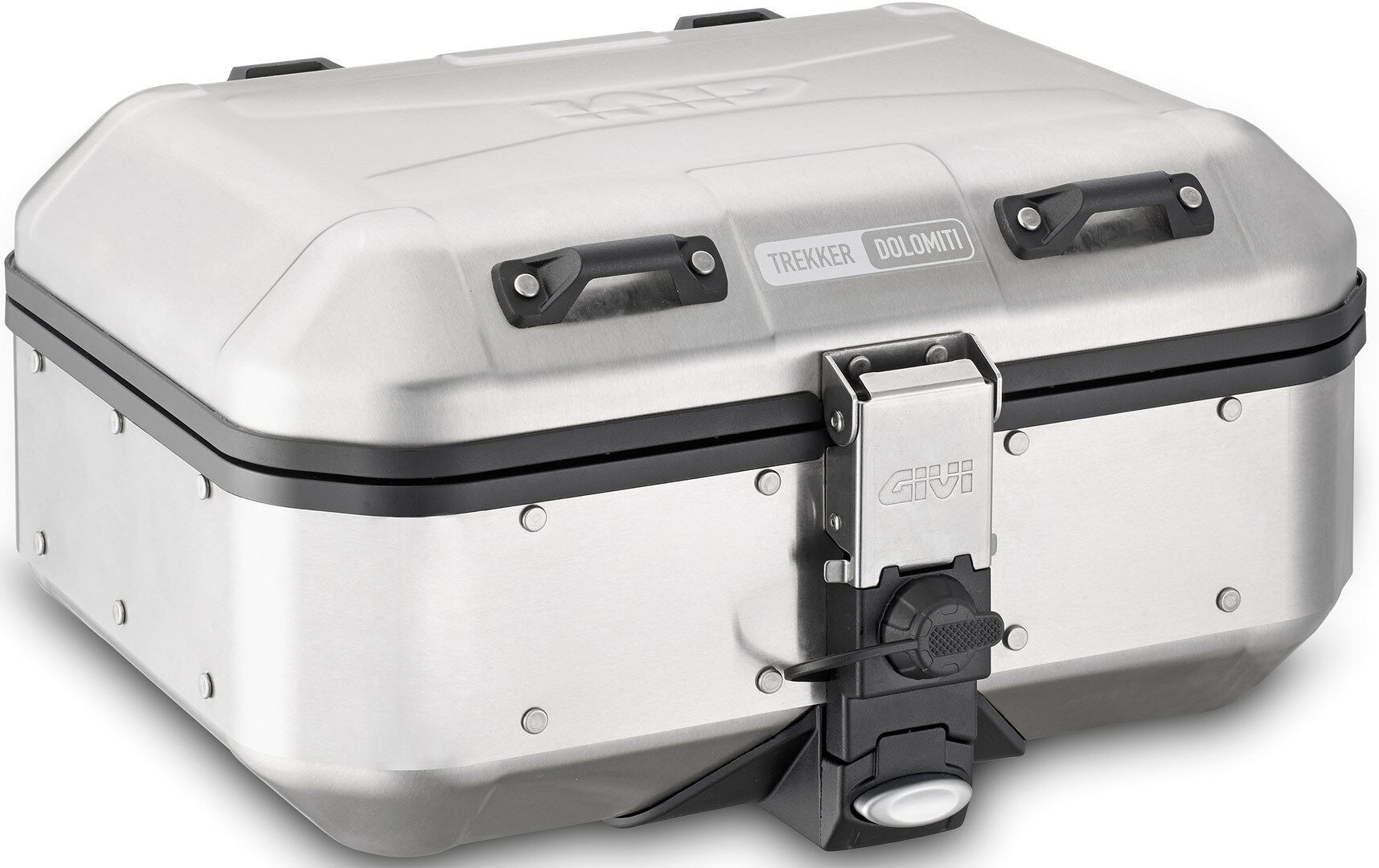 Givi Trekker Dolomiti Boîtier en aluminium de 30 litres Gris Argent taille : 21-30l Givi Trekker Dolomiti Boîtier en aluminium de 30 litres Gris Argent taille : 21-30l