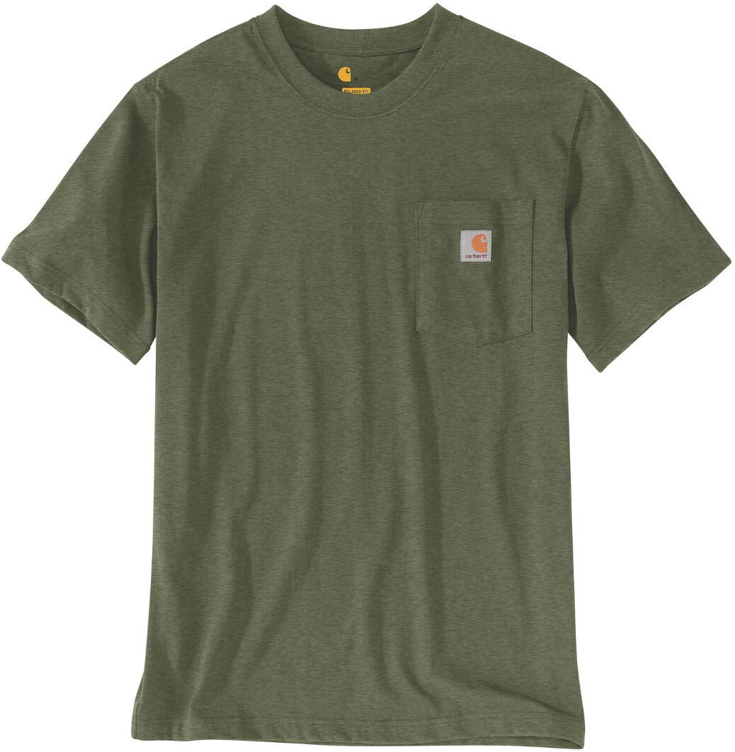 Carhartt Workwear Pocket T-Shirt T-Shirt Vert Brun taille : S Carhartt Workwear Pocket T-Shirt T-Shirt Vert Brun taille : S