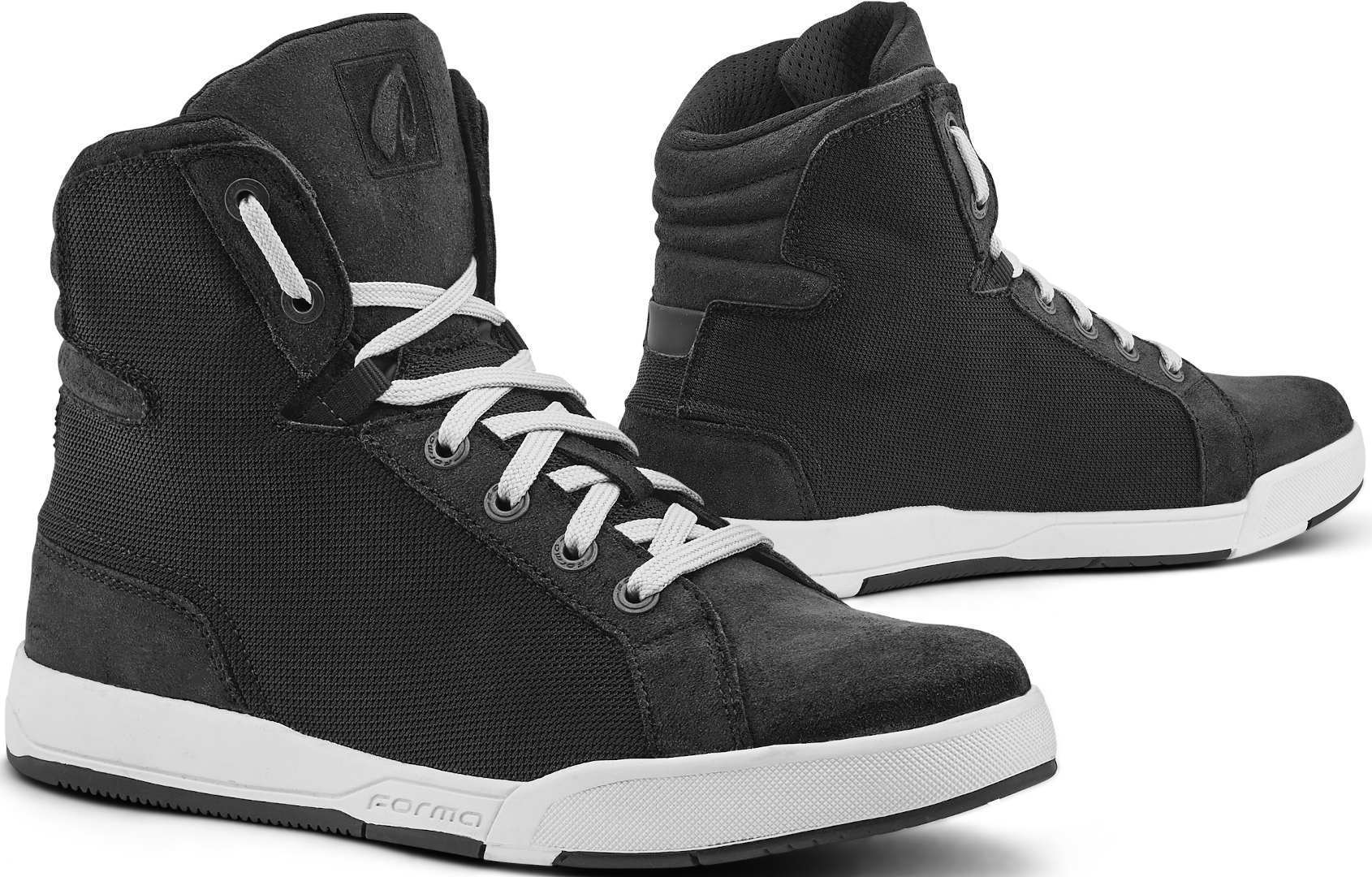 Forma Swift J Dry Chaussures de moto Noir Blanc taille : 45 Forma Swift J Dry Chaussures de moto Noir Blanc taille : 45