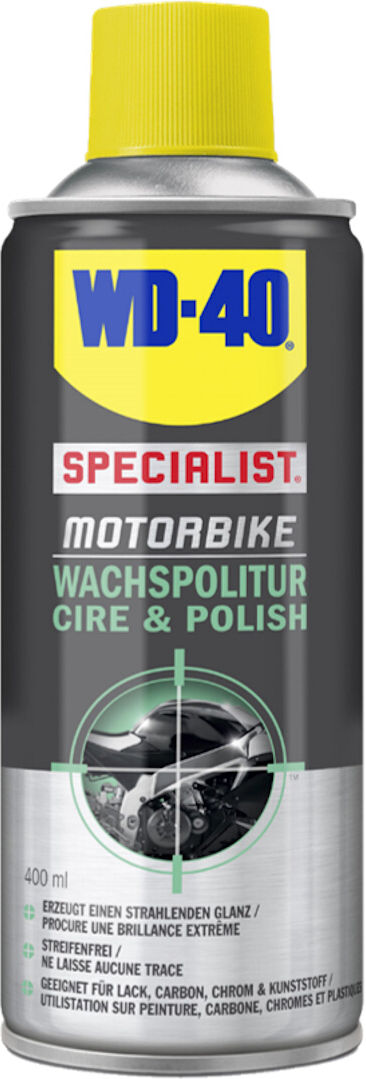 WD-40 Specialist Motorbike Cire polonaise 400ml taille : WD-40 Specialist Motorbike Cire polonaise 400ml taille :
