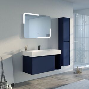 Distribain Meuble salle de bain ARTENA 1000 Bleu Saphir