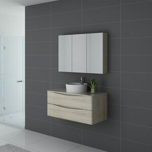 Distribain Meuble salle de bain Terranova 1000 Scandinave