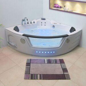 Distribain Baignoire Balneo d'angle Romantica-A 36 jets