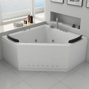 Distribain Baignoire balneo d'angle Duo 31 jets