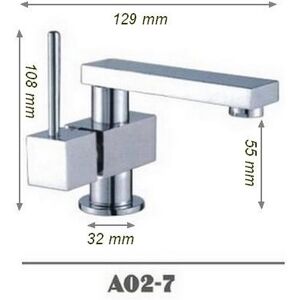 Distribain Robinet mitigeur SDA02-7 orientable nouvelle tendance