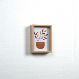 Kave Home - Cadre Flavina 14 x 19 cm avec finition naturelle - Publicité