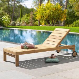 Hesperide Lit de piscine MAJESTO Teck certifie FSC® Hesperide