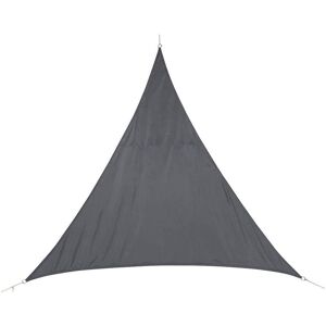 Hespéride Voile d'ombrage triangulaire CURACAO Gris 3 x m - Polyester Hespéride