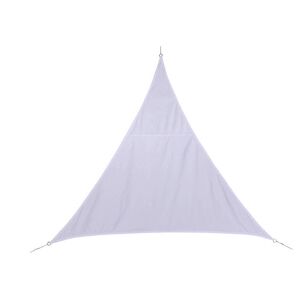 Hespéride Voile d'ombrage triangulaire CURACAO Blanc 3 x m - Polyester Hespéride