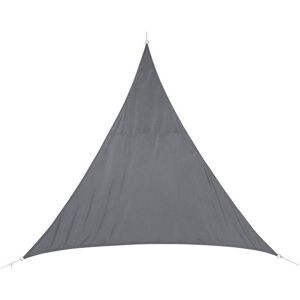 Hespéride Voile d'ombrage triangulaire CURACAO Ardoise 2 x m - Polyester Hespéride