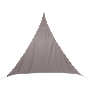 Hespéride Voile d'ombrage triangulaire CURACAO Taupe 2 x m - Polyester Hespéride