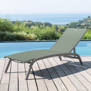 Hespéride Transat BONAO Vert olive   Graphite 2 roues - Aluminium, Texaline Ancien prix : 109€ Hespéride