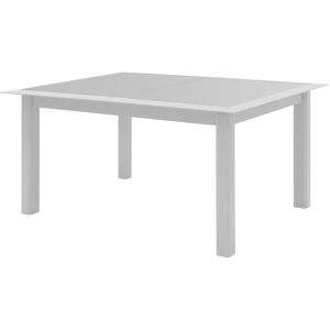 Hespéride Table de jardin extensible ALLURE Gris   Blanc 10 places - Aluminium traité époxy, ECP Hespéride