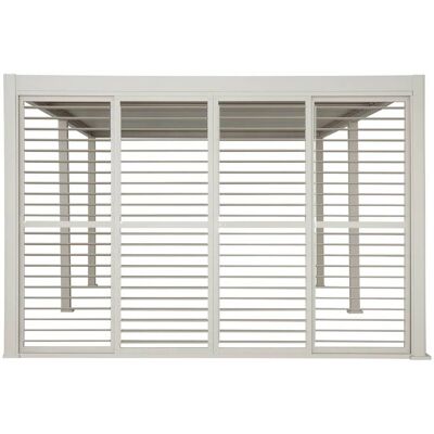 Persienne coulissante EVORA Argile Pour Côté 4 m - 2,4 x 3,7 Aluminium traité époxy Hespéride - Publicité Persienne coulissante EVORA Argile Pour Côté 4 m - 2,4 x 3,7 Aluminium traité époxy Hespéride - Publicité