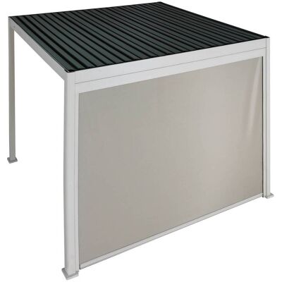 Store EVORA Argile Pour Côté 3 m - 2,7 Aluminium, Texaline Hespéride - Publicité Store EVORA Argile Pour Côté 3 m - 2,7 Aluminium, Texaline Hespéride - Publicité