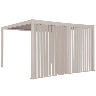 Persienne verticale EVORA Argile Pour Côté 3 m - 2,7 x 2,3 Aluminium traité époxy Hespéride - Publicité Persienne verticale EVORA Argile Pour Côté 3 m - 2,7 x 2,3 Aluminium traité époxy Hespéride - Publicité
