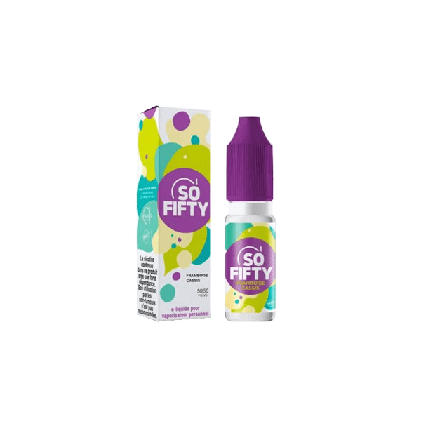 So Fifty Framboise Cassis So Fifty Genre 10 ml Articles pour fumeurs  