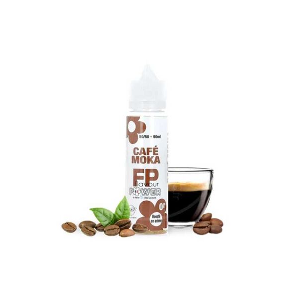 Flavour Power E liquide Café Moka 50ml Flavour Power Genre 40 70 ml Articles pour fumeurs  