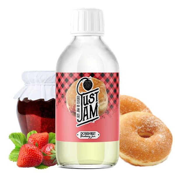 Just Jam Strawberry Doughnut 200ml Just Jam Genre 80 ml et Articles pour fumeurs  