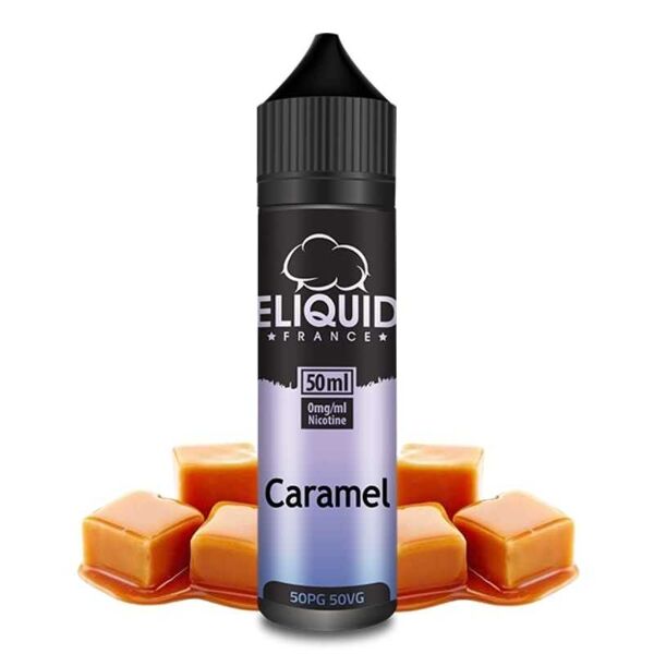Eliquid France Caramel 50ml Eliquid France Genre 40 70 ml Articles pour fumeurs  