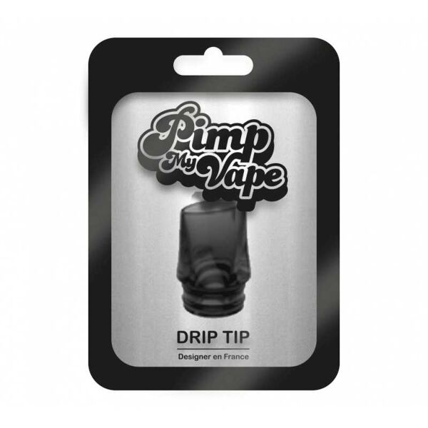 Pimp My Vape Drip tip 510 résine PVM0038 Couleur Noir Noir Genre Noir Articles pour fumeurs  