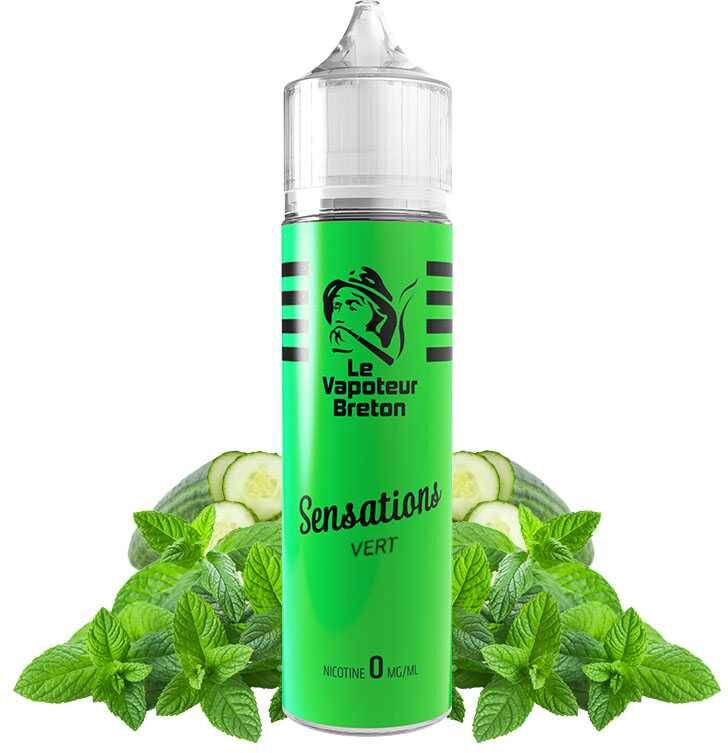 Le Vapoteur Breton Vert sensations 50ml - Le vapoteur breton- Genre : 40 - 70 ml Le Vapoteur Breton Vert sensations 50ml - Le vapoteur breton- Genre : 40 - 70 ml