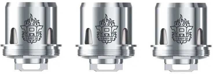 Smoktech Résistance TFV8 X-Baby - pack de 3 - Smok Smoktech Résistance TFV8 X-Baby - pack de 3 - Smok