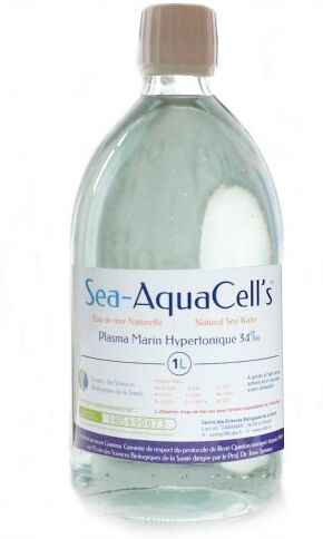 Sea-aquacell’s Eau de mer hypertonique selon le procédé René Quinton Sea-aquacell’s Eau de mer hypertonique selon le procédé René Quinton