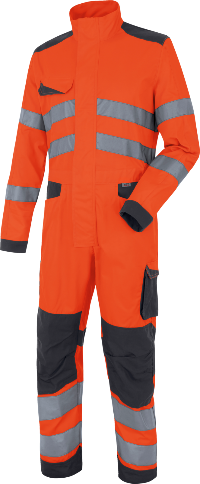 Combinaison de travail Fluo Industriel Haute-Visibilité Würth MODYF Orange/Anthracite Orange 3XL