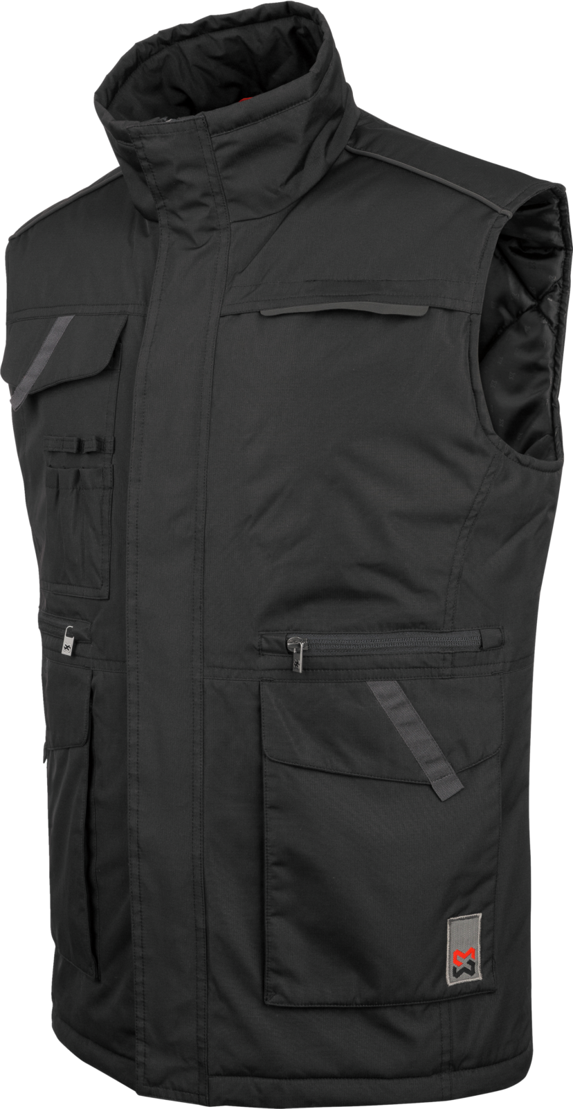 Gilet de travail matelassé Draco Würth MODYF noir Noir S