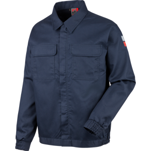 Veste de travail Soudeur Ignifugee EN 11611, EN 11612 Würth MODYF marine Bleu marine M