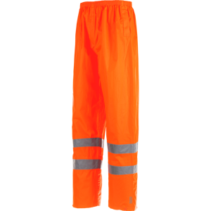 Pantalon de pluie haute visibilite EN 20471 12 et EN 343 31 Wuerth MODYF orange Orange XL