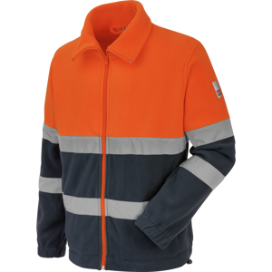 Polaire de travail Wuerth MODYF haute visibilite orangemarine Orange XL