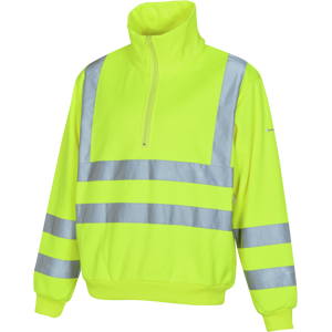 Sweat de travail Wuerth MODYF haute visibilite jaune Jaune 3XL