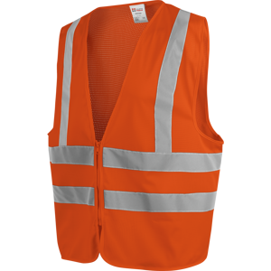 Gilet haute-visibilite orange en tissu mesh Würth MODYF Orange XXL/3XL