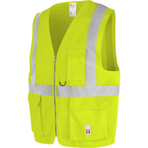 Gilet haute-visibilite multipoches jaune Würth MODYF Jaune XXL/3XL