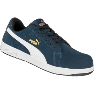 PUMA SAFETY SHOES Chaussures de securite Iconic Suede S1PL Puma marines Bleu marine 43