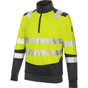 Sweat de travail Fluo Würth MODYF jaune Jaune