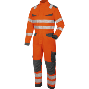 Combinaison de travail haute-visibilite fluo orange/anthracite Würth MODYF Orange L