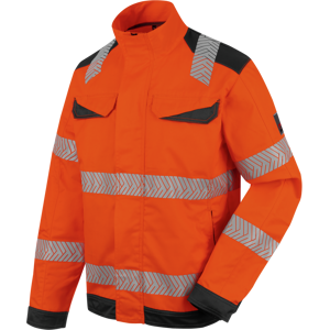 Veste de travail haute visibilite fluo orangeanthracite Wuerth MODYF Orange 4XL