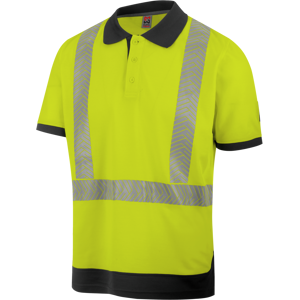 Polo de travail haute-visibilite jaune fluo Würth MODYF Jaune