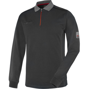 Polo de travail a manches longues Stretch X Würth MODYF anthracite Gris fonce S