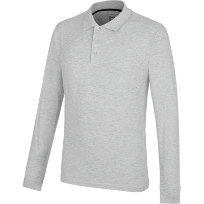 Polo manches longues Job+ Würth MODYF Gris Gris clair L - Publicité Polo manches longues Job+ Würth MODYF Gris Gris clair L - Publicité