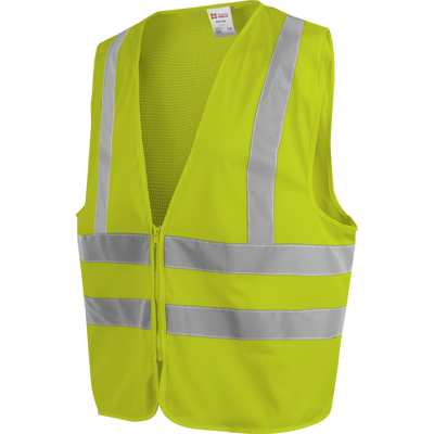 Gilet haute-visibilité LUMEN jaune en tissu mesh Würth MODYF Jaune XXL/3XL - Publicité Gilet haute-visibilité LUMEN jaune en tissu mesh Würth MODYF Jaune XXL/3XL - Publicité